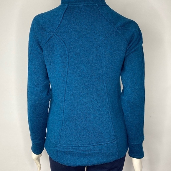 Avalanche Thumb Holes Fleece Lined Mock Jacket Sm - Picture 7 of 11